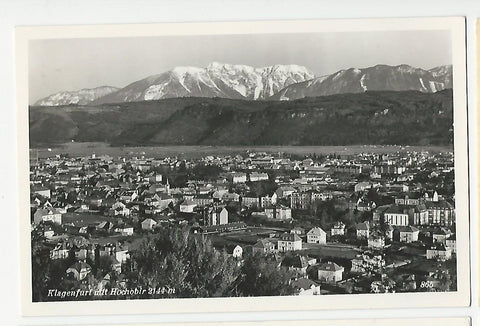AK Klagenfurt mit Hochobir.