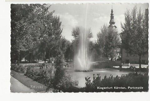 AK Klagenfurt. Parkmotiv.