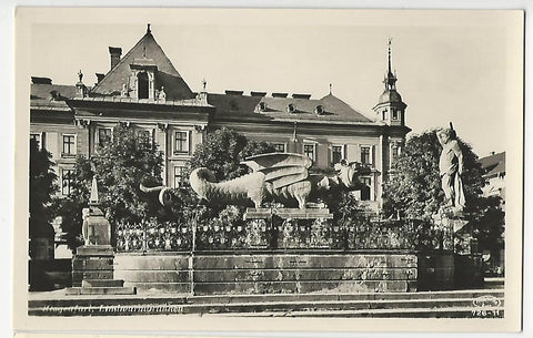 AK Klagenfurt. Lindwurmbrunnen.