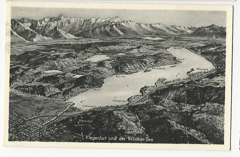 AK Klagenfurt und der Wörthersee. (1951-52)