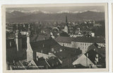 AK Klagenfurt mit Karawanken.