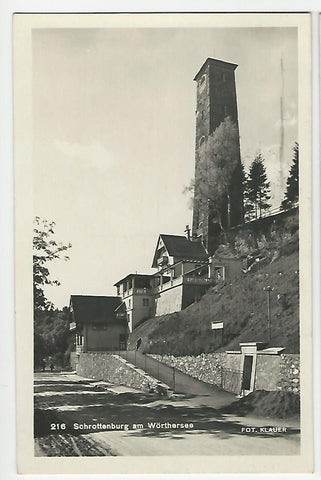 AK Schrottenburg am Wörthersee.