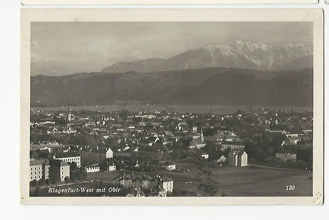 AK Klagenfurt-West mit Obir.
