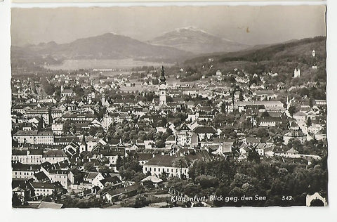 AK Klagenfurt, Blick geg. den See.
