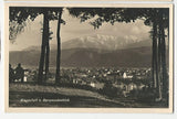 AK Klagenfurt vom Karawankenblick.