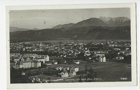 AK Klagenfurt mit Hoch Obir.