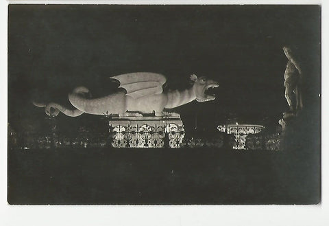 Muster-AK Klagenfurt. Lindwurmbrunnen. (Photowerkstätte und Postkartenverlag Rudolf S. Reckziegel, Wien)