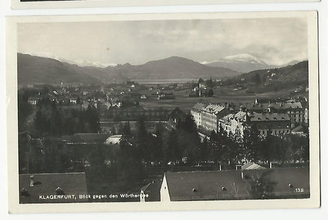 AK  Klagenfurt, Blick gegen den Wörthersee. (1927)
