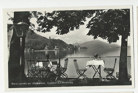 AK Maria Loretto am Wörthersee. Ausblick auf Maiernigg. (1929)