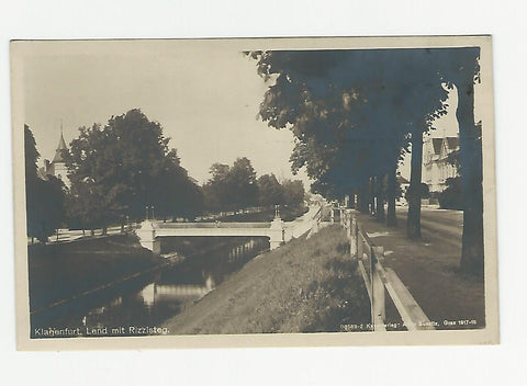 AK Klagenfurt, Lend mit Rizzisteg. (1917-18)