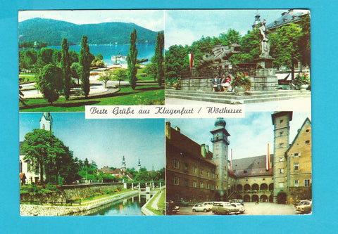 AK Beste Grüße aus Klagenfurt/Wörthersee.