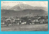 AK Klagenfurt mit Koschutta und Gerlouz. (1911-12)