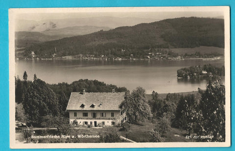 AK Gastwirtschaft Sommerfrische Alpe am Wörthersee.