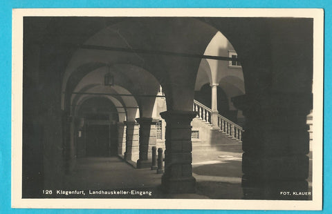 AK Klagenfurt, Landhauskeller-Eingang.