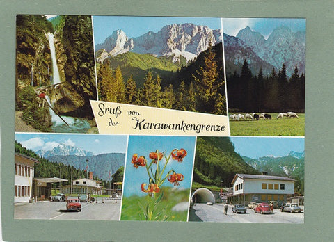 AK Gruß von der Karawankengrenze.