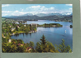 AK Pörtschach am Wörthersee mit Karawanken.