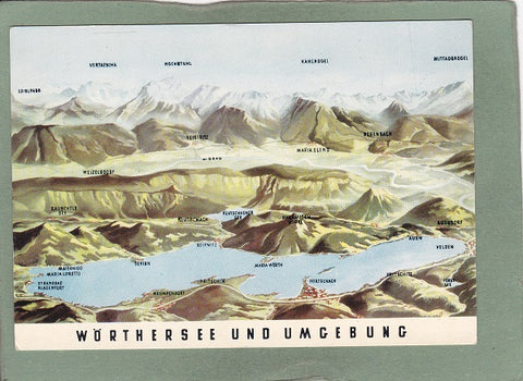 AK Wörthersee und Umgebung.