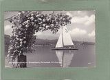 AK Strandpromenade mit Blumenmotiv, Pörtschach Wörthersee.