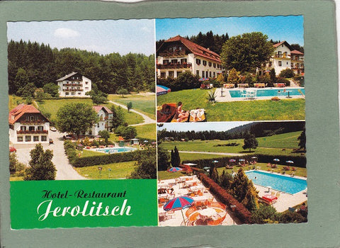 AK Krumpendorf am Wörther See. Hotel Restaurant Jerolitsch. Inh. Josef Walter.