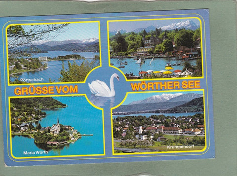 AK Grüße vom Wörthersee.