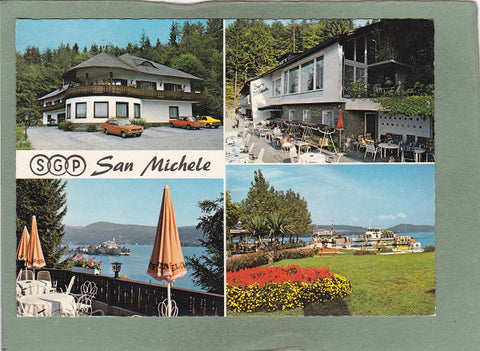 AK Maria Wörth 73. Simmering – Graz – Pauker. Erholungs- und Schulungsheim San Michele