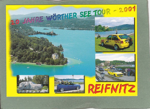AK Reifnitz. 20 Jahre Wörther See Tour 2001. Golf GTI Treffen.