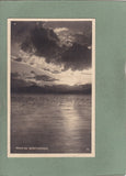 AK Abend am Wörthersee. (1924)