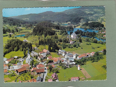 AK Moosburg mit Schloßteichen.