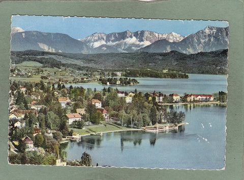 AK Kurort Pörtschach am Wörthersee mit Koschutta.