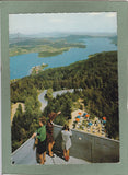 AK Neuer Turm am Pyramidenkogel. Blick auf den Wörthersee mit Maria Wörth.