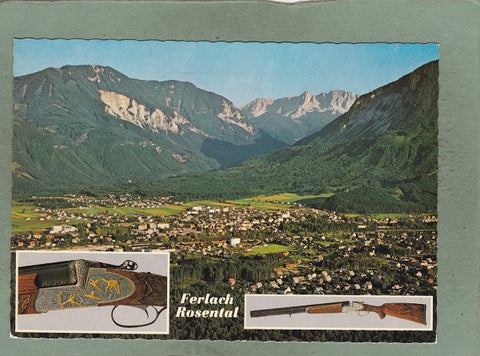 AK Ferlach – die Stadt der Jagdwaffen mit der Koschuta.