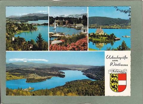 AK Urlaubsgrüße vom Wörthersee.