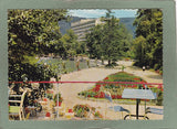 AK Pörtschach am Wörthersee. Blumenstrand mit Parkhotel.