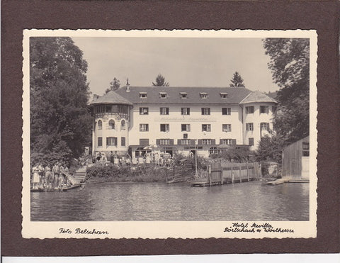 AK Pörtschach a. Wörthersee. Hotel Seevilla.