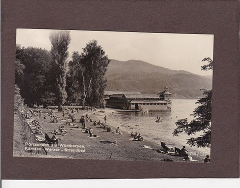 AK Pörtschach am Wörthersee. Werzer Strandbad.