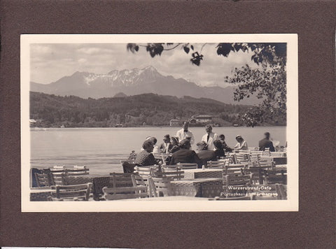 AK Pörtschach am Wörthersee. Werzerstrand-Cafe.
