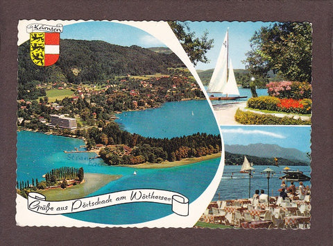 AK Grüße aus Pörtschach am Wörthersee.