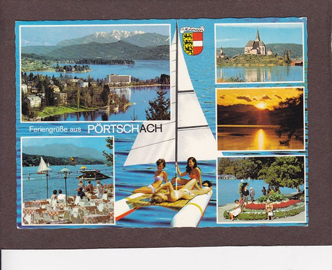 AK Feriengrüße aus Pörtschach.