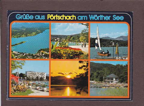 AK Grüße aus Pörtschach am Wörther See.