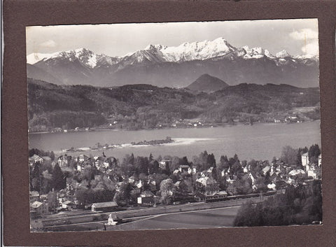AK Pörtschach am Wörthersee mit Mittagskogel.
