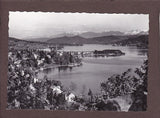 AK Pörtschach am Wörthersee mit Karawanken.