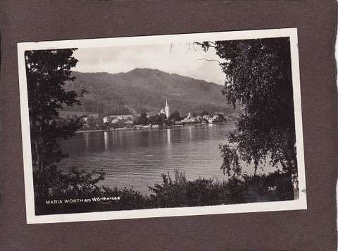 AK Maria Wörth am Wörthersee. (1929)