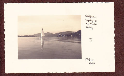 AK Wörthersee: Segel… … Maria Wörth.