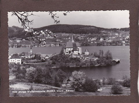 AK 1100 jährige Wallfahrtskirche Maria Wörth.