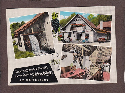 AK Reifnitz am Wörthersee. Weinstube und Espresso Alte Mühle.