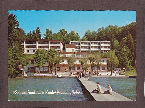 AK Sekirn. Sonnenland der Kinderfreunde, Ferienheim.