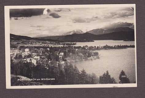 AK Pörtschach am Wörthersee. (1924)
