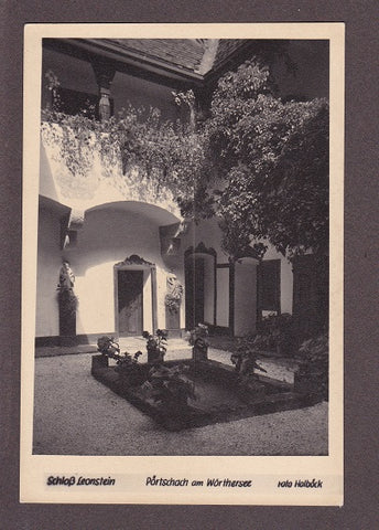 AK Pörtschach am Wörthersee. Schloß Leonstein.