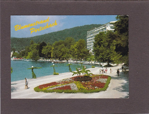 AK Blumenstrand Pörtschach.