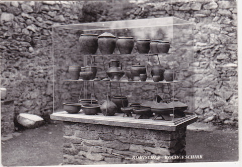 AK Ausgrabungen des Landes Kärnten auf dem Magdalensberg. Römisches Kochgeschirr.